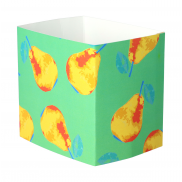 Personalizowany papierowy rękaw - biały