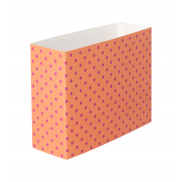 Personalizowany papierowy rękaw - biały