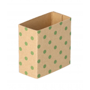 Personalizowany rękaw z papieru kraft - naturalny