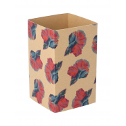 Personalizowany rękaw z papieru kraft - naturalny