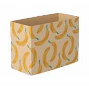 Personalizowany rękaw z papieru kraft - naturalny