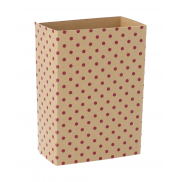 Personalizowany rękaw z papieru kraft - naturalny