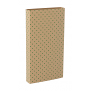 Personalizowany rękaw z papieru kraft - naturalny