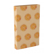 Personalizowany rękaw z papieru kraft - naturalny