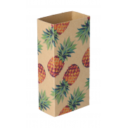 Personalizowany rękaw z papieru kraft - naturalny