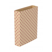 Personalizowany rękaw z papieru kraft - naturalny