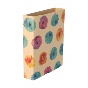 Personalizowany rękaw z papieru kraft - naturalny