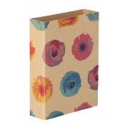 Personalizowany rękaw z papieru kraft - naturalny