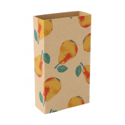 Personalizowany rękaw z papieru kraft - naturalny