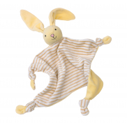 Króliczek przytulanka OLE, biały, brązowy, żółty