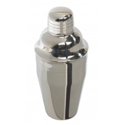 Shaker do koktajli HAPPY HOUR, srebrny