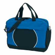 Torba na dokumenty PI, czarny, niebieski