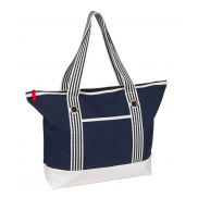 Torba plażowa MARLENE, beżowy, granatowy