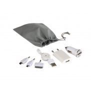 Zestaw do ładowania SUPER CHARGE, biały