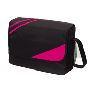 Torba na ramię CITY, czarny, różowy
