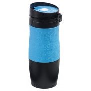 Kubek termiczny GOLDEN DREAM, czarny, jasnoniebieski