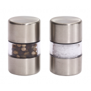 Zestaw do soli i pieprzu SPICE FLAVOUR, srebrny