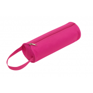 Piórnik okrągły SCHOOL, magenta