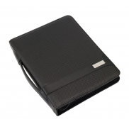 Teczka portfolio HILL DALE RING w formacie A4, czarny