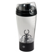 Shaker elektryczny CURL, czarny, transparentny