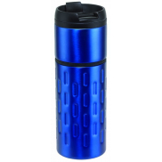 Kubek termiczny o podwójnych ściankach EXCLUSIVE LIQUID, niebieski