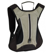 Plecak sportowy LED RUN, czarny, szary