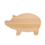 Deska do krojenia WOODEN PIGGY, drewniany
