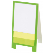 Mini stojak na notatki ADVERT, zielone jabłko