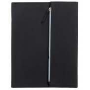 Portfolio ZIPPER w rozmiarze A4, czarny, szary