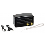 Głośnik bezprzewodowy OLDIE, czarny