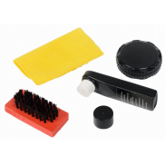 Zestaw do czyszczenia obuwia SMALL SHINE, czarny, czerwony, żółty