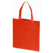 Mała torba na zakupy LITTLE MARKET, czerwony