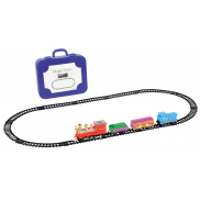 Lokomotywa elektryczna MAGIC TRAIN, niebieski, wielokolorowy