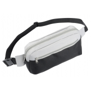 Saszetka CLOSE BY, czarny, jasnoszary