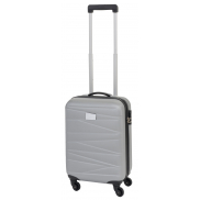Walizka podróżna na kółkach PADUA, srebrny