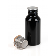 Aluminiowa butelka ECO TRANSIT, czarny