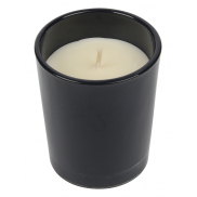 Świeca w szkle, czarny