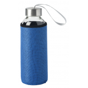 Butelka szklana TAKE JUTY, niebieski