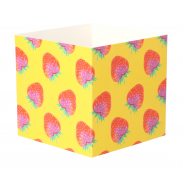 Personalizowany papierowy rękaw - biały