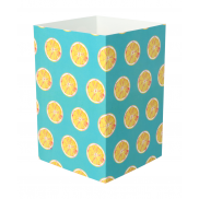 Personalizowany papierowy rękaw - biały