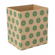 Personalizowany rękaw z papieru kraft - naturalny