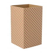 Personalizowany rękaw z papieru kraft - naturalny