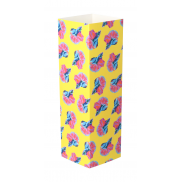 Personalizowany papierowy rękaw - biały