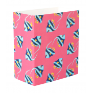 Personalizowany papierowy rękaw - biały