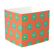 Personalizowany papierowy rękaw - biały