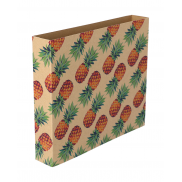 Personalizowany rękaw z papieru kraft - naturalny