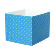 Personalizowany papierowy rękaw - biały