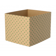 Personalizowany rękaw z papieru kraft - naturalny