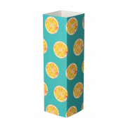 Personalizowany papierowy rękaw - biały