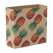 Personalizowany rękaw z papieru kraft - naturalny